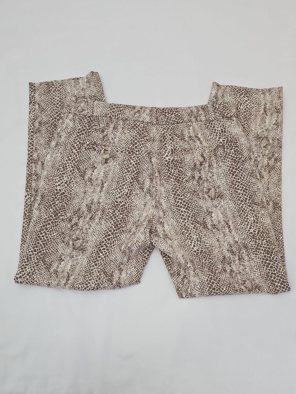 Banana Republic Leopard Print Trousers Womens Pants. Size 2 - Picture 10 of 15
